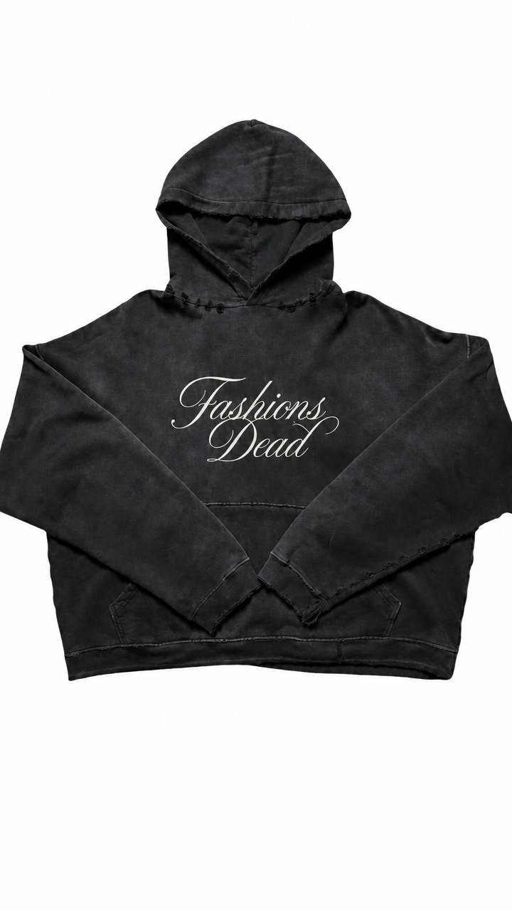 SOMBER BLACK VINTAGE - HOODIE