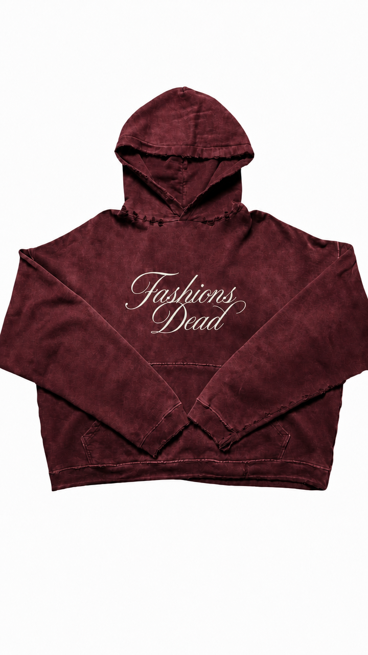 SOMBER RED VINTAGE - HOODIE